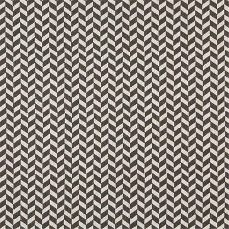 DESIGNER FABRICS Designer Fabrics K0004D 54 in. Wide Taupe And Off White; Herringbone Slanted Check Designer Quality Upholstery Fabric K0004D